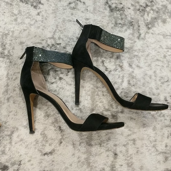 Vince Camuto Fyell suede open-toe stilettos - Picture 5 of 10